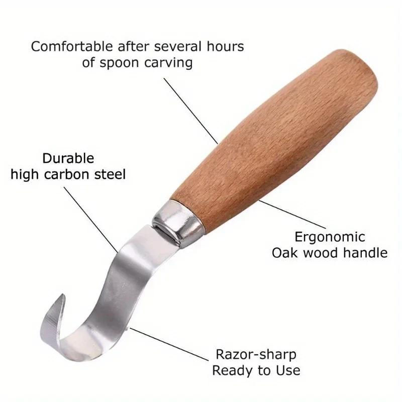 Wood Carving Knife Chisel Hook - Art Craft Wood recensie en prijs