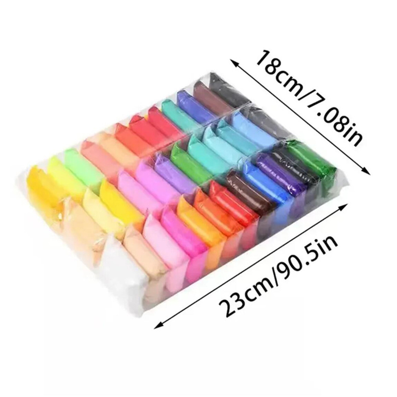 12/24/36 Pcs Colorful Super Li - Air Dry Clay recensie en prijs