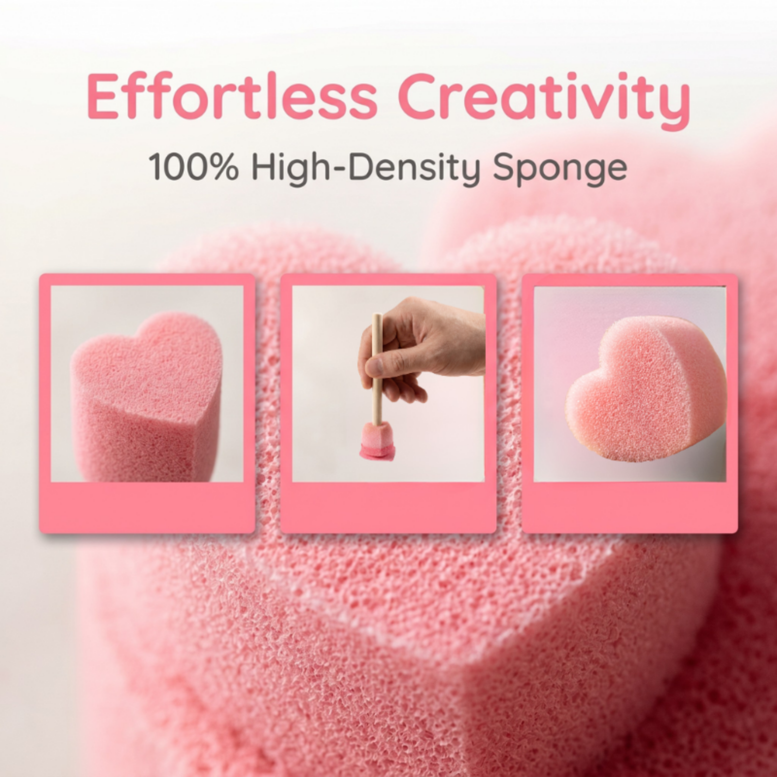 5/10pcs Heart Shape Sponge Lov - Art Craft Love recensie en prijs