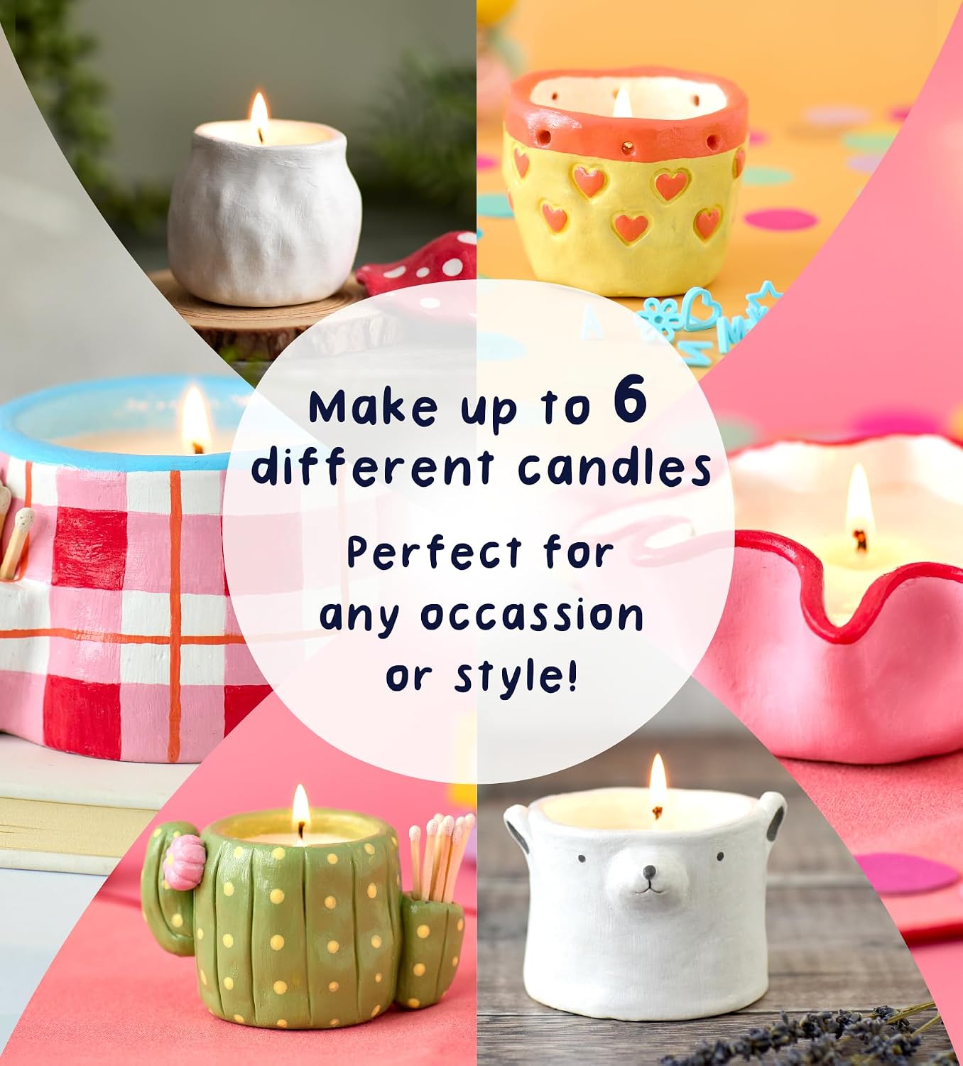 Home Pottery Candle Making Kit - Air Dry Clay recensie en prijs