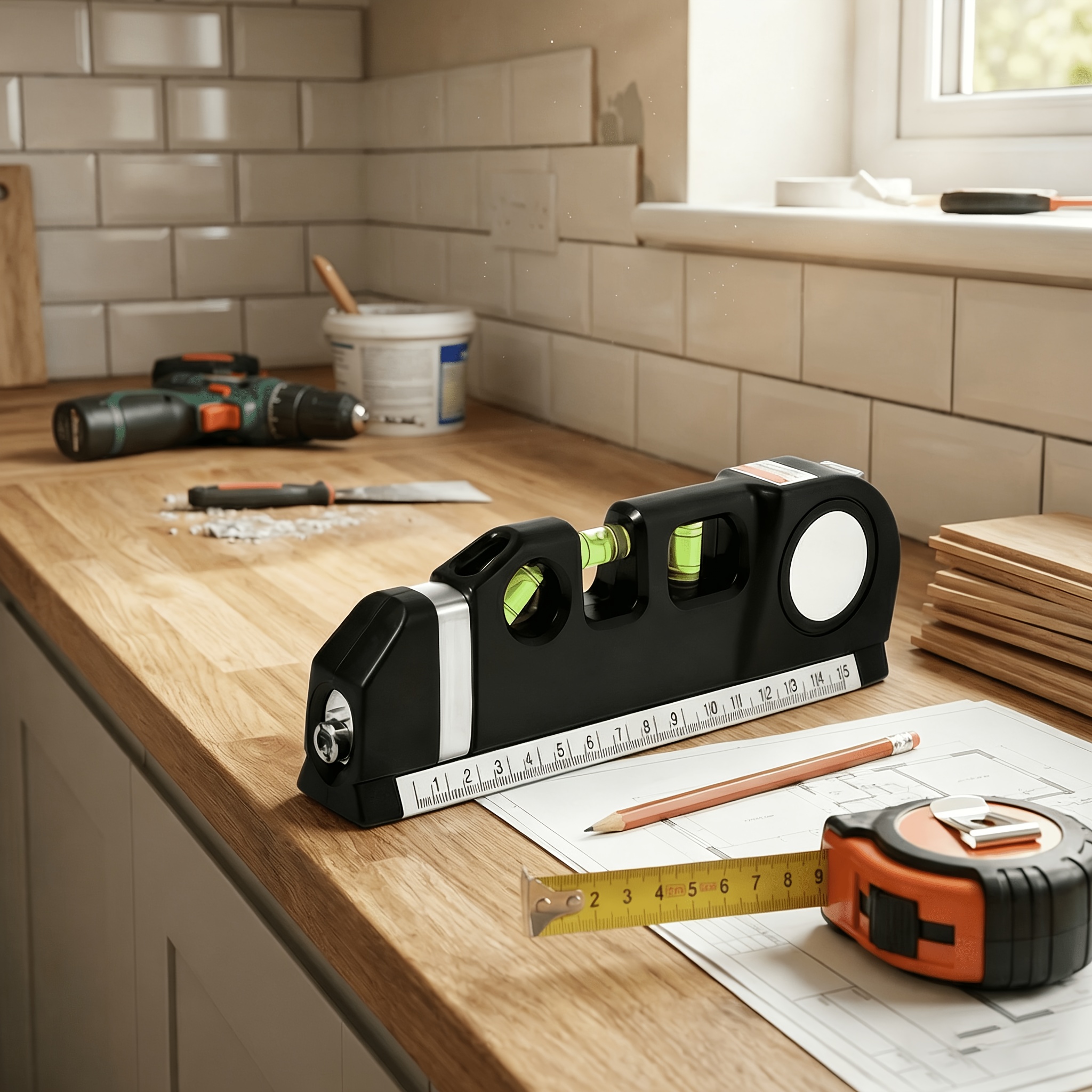 Laser Level, Multipurpose Line - Mosaic Tile Supply recensie en prijs