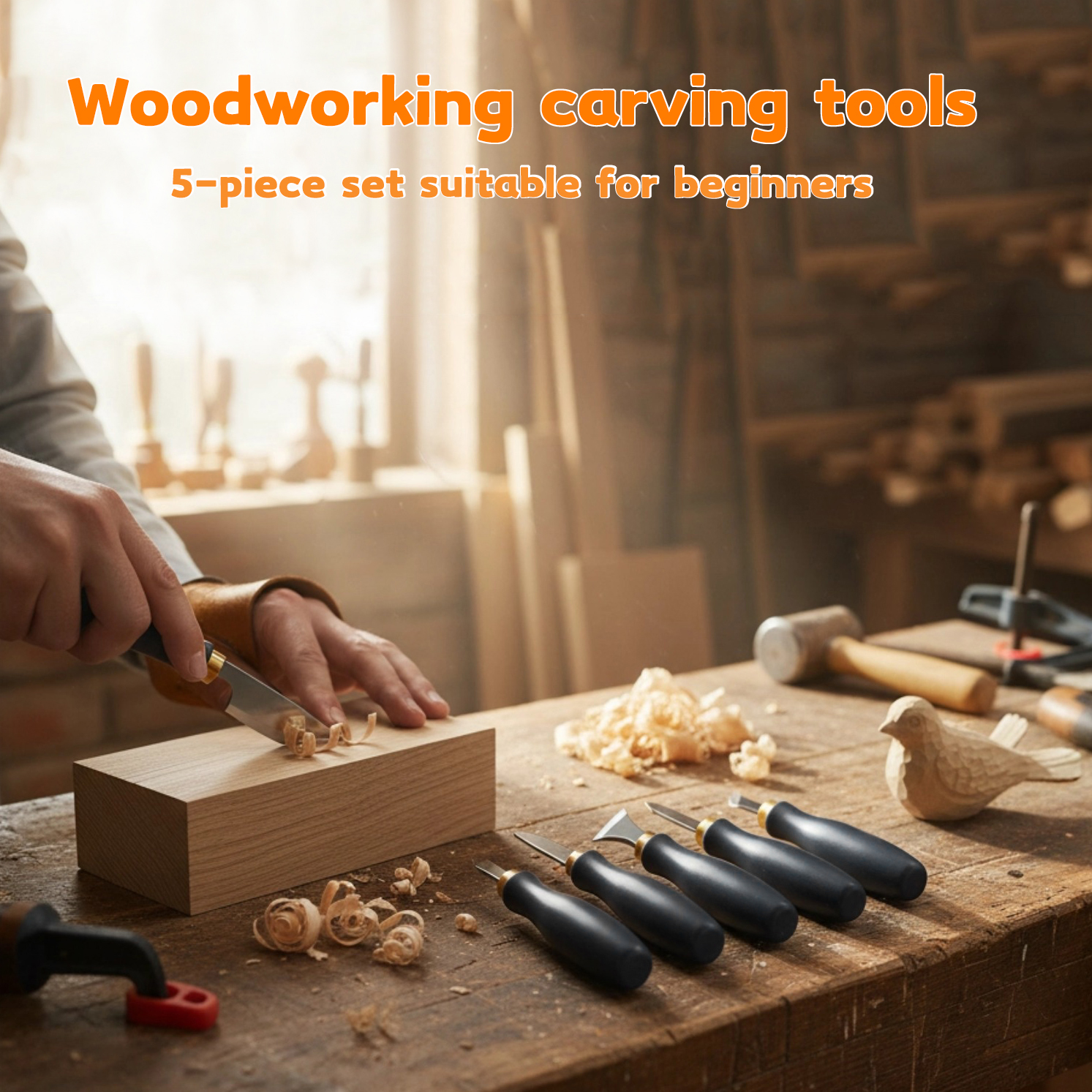 5pcs wood carving tools for be - Art Craft Wood recensie en prijs