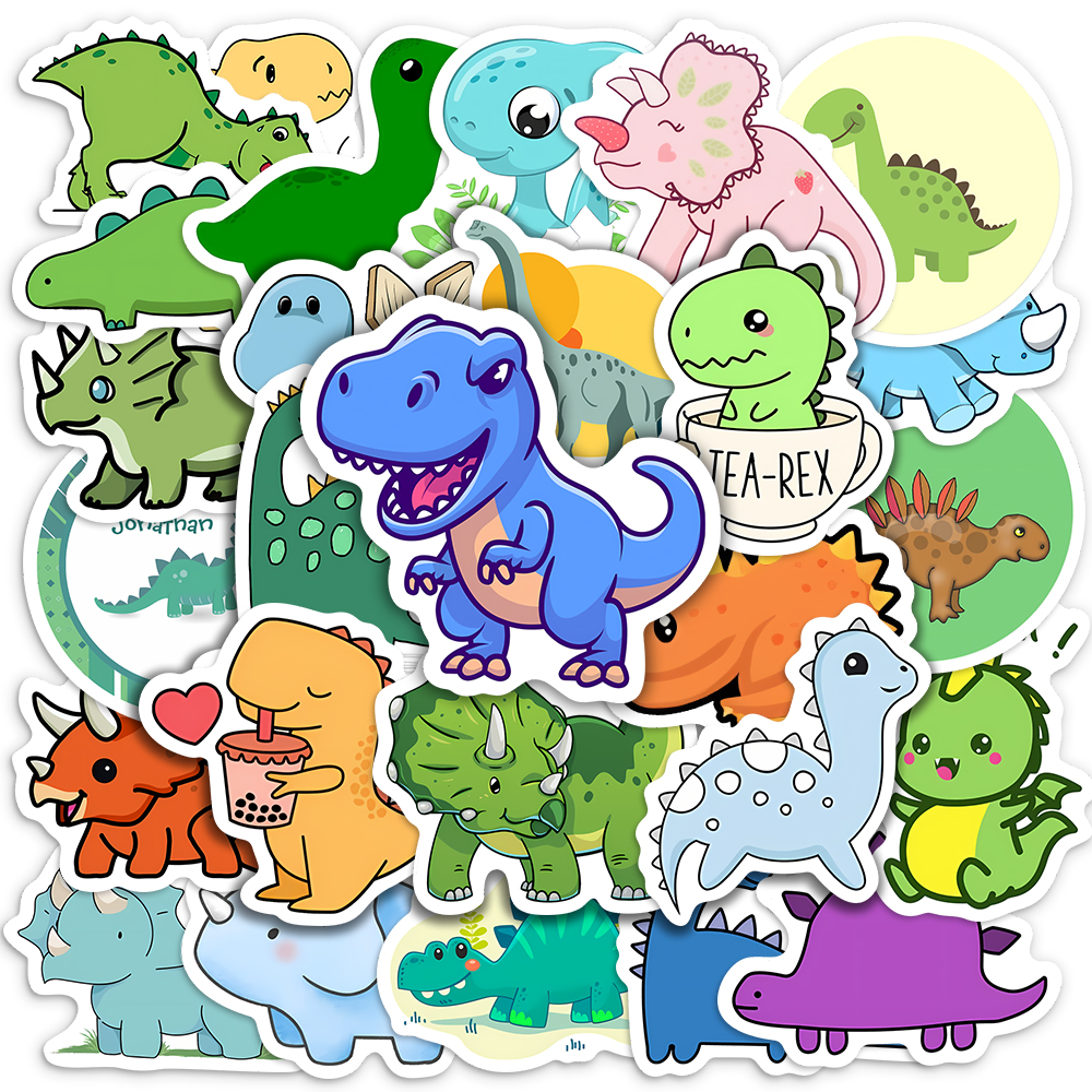 Cute Lovely dinosaur Stickers  - Art Craft Dinosaur recensie en prijs