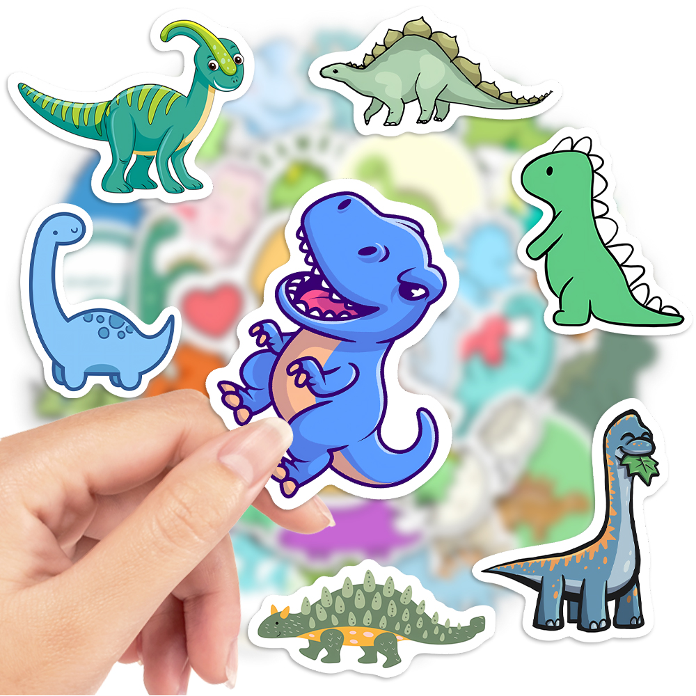 Cute Lovely dinosaur Stickers  - Art Craft Dinosaur recensie en prijs