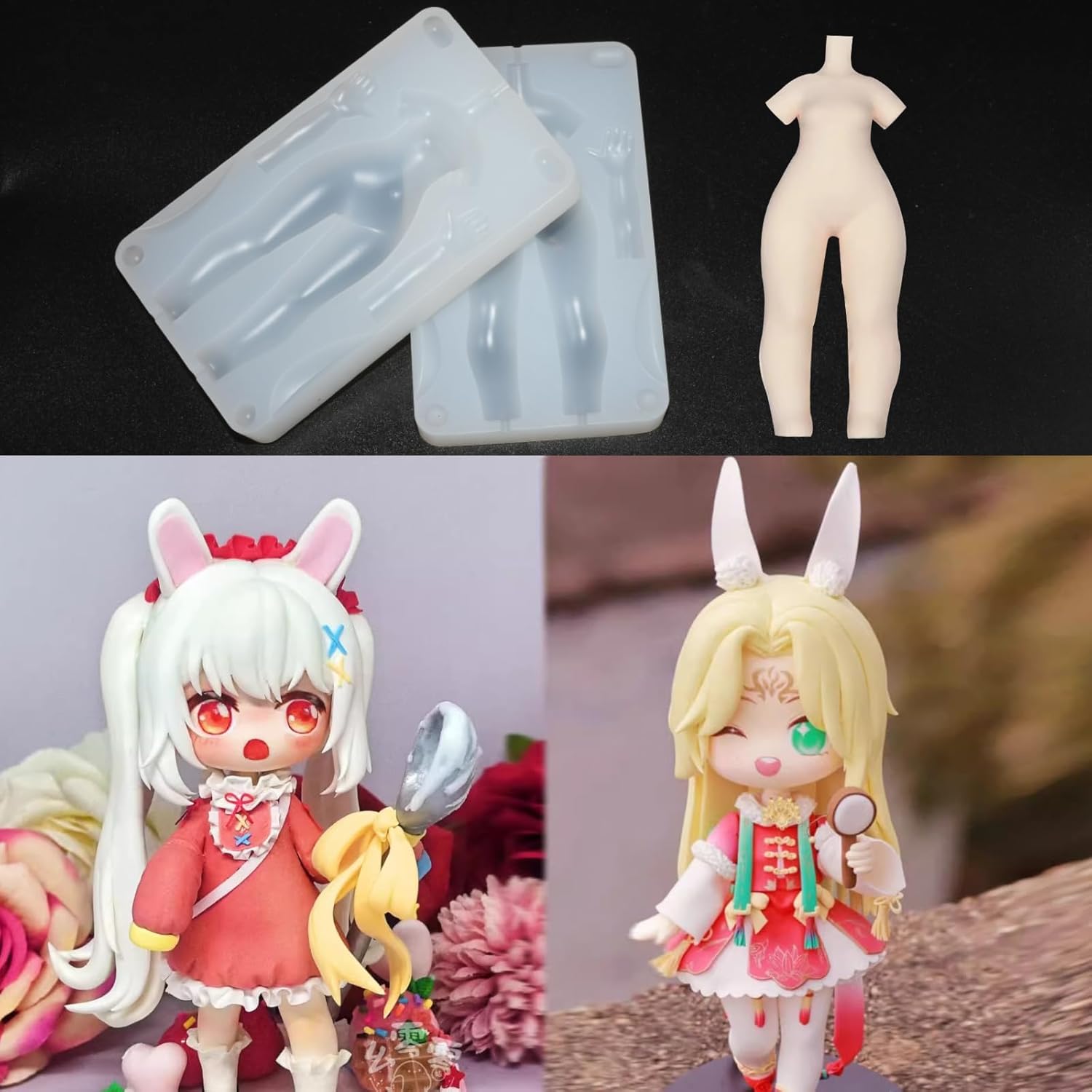 10cm Height Q Version Cartoon  - Air Dry Clay recensie en prijs
