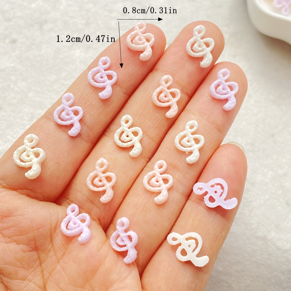 50pcs Mix Resin Mini Pink Musi - Art Craft Love recensie en prijs