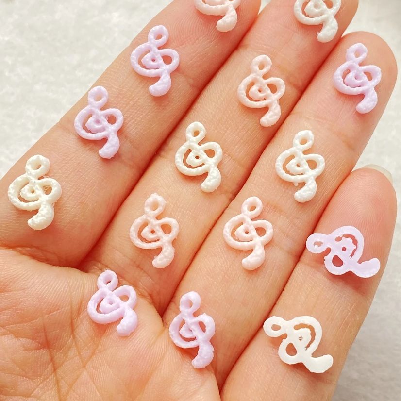 50pcs Mix Resin Mini Pink Musi - Art Craft Love recensie en prijs