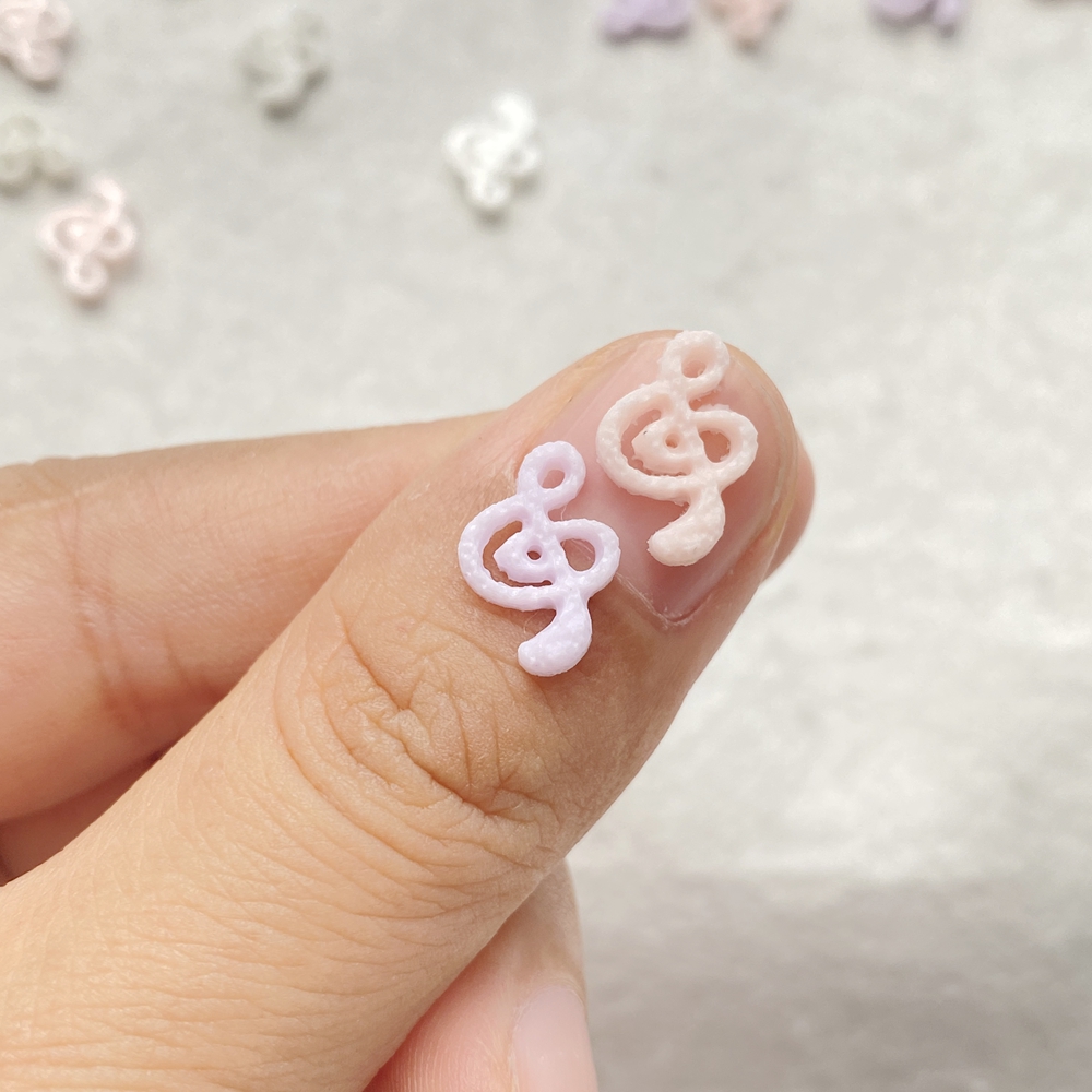 50pcs Mix Resin Mini Pink Musi - Art Craft Love recensie en prijs