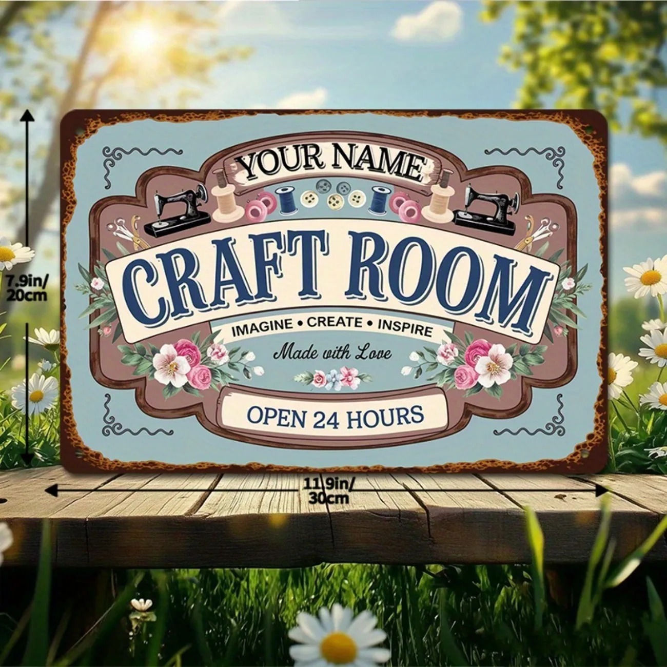 Custom Name Metal Craft Room S - Art And Craft Studio recensie en prijs