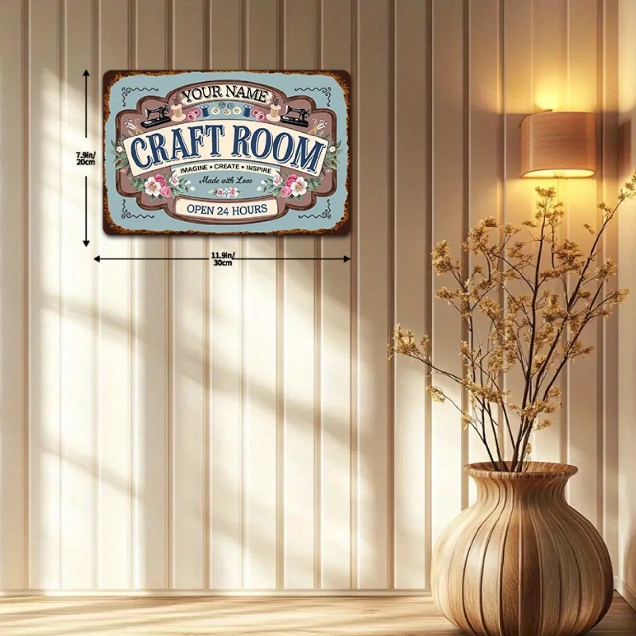 Custom Name Metal Craft Room S - Art And Craft Studio recensie en prijs
