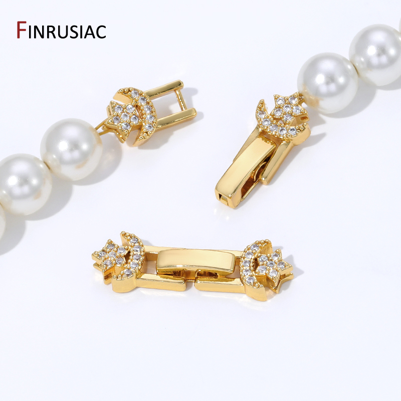 18K Gold Plated Brass Pearl Cl - Art Craft Diy recensie en prijs