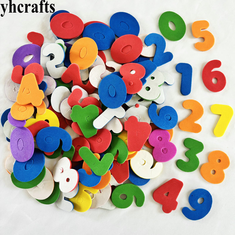 150PCS Mixed color 0-9 number  - Art And Craft Letter Z recensie en prijs