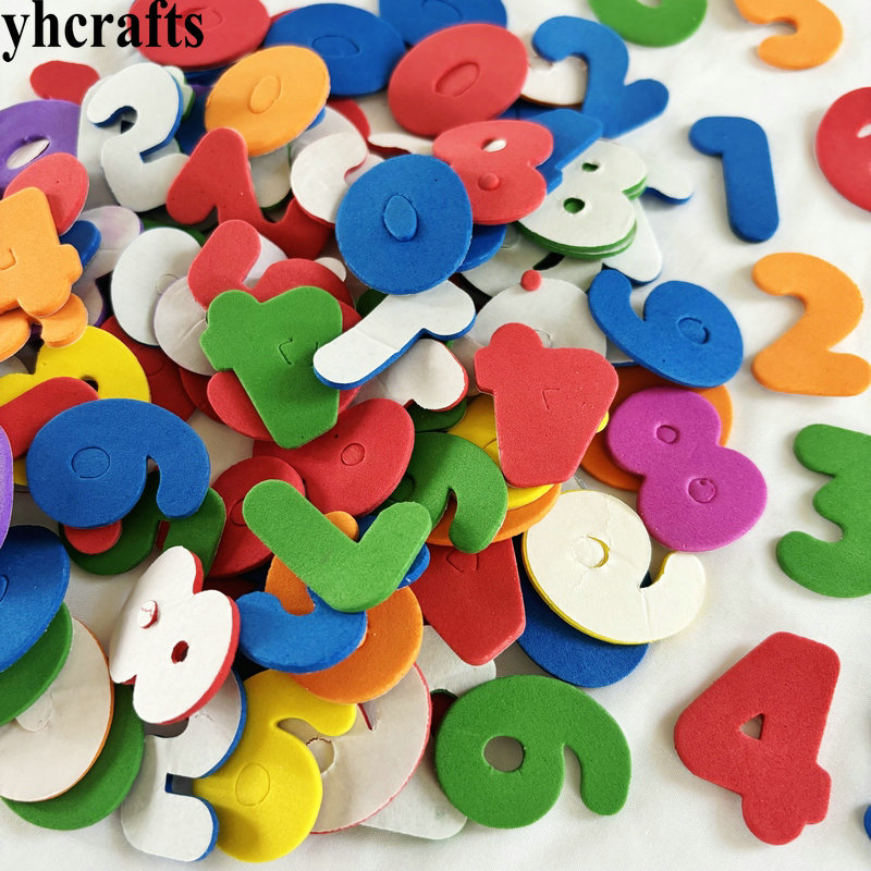 150PCS Mixed color 0-9 number  - Art And Craft Letter Z recensie en prijs