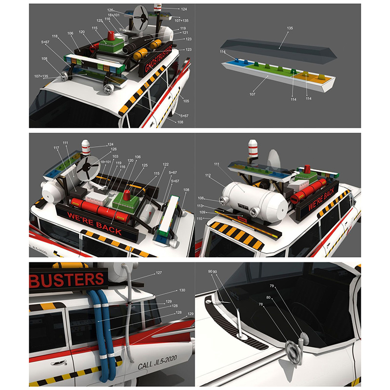 Ghostbusters Car Ecto-1A 1:20  - Art Craft Center recensie en prijs