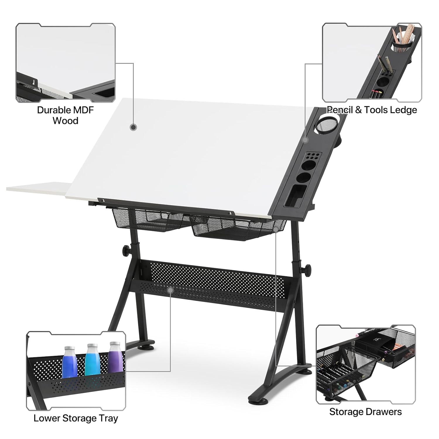 Art Deco Drafting Table, Heigh - Art & Craft Paper For Kids recensie en prijs