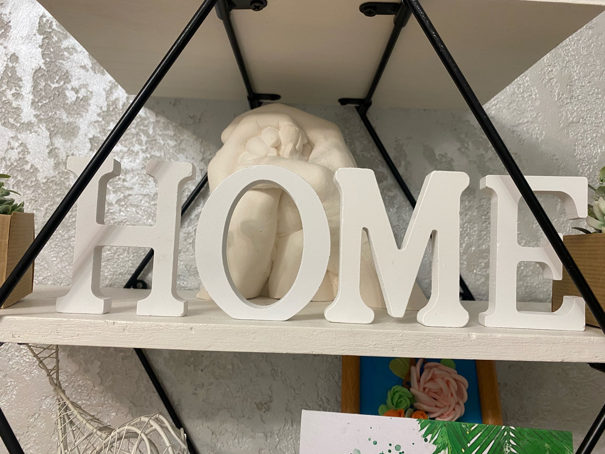 1pc 8CM White Wooden Letter En - Art Craft And Design recensie en prijs