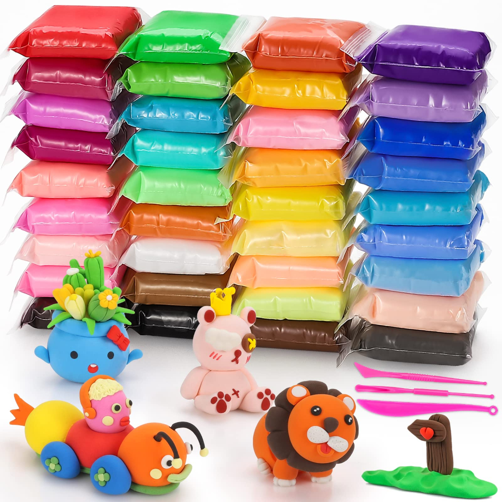 Air Dry Modeling Clay Kit Soft - Air Dry Clay recensie en prijs