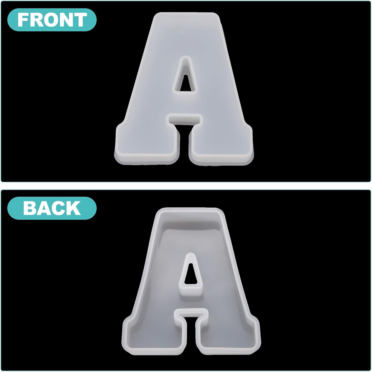 26pcs Large Letter Resin Moldi - Art And Craft Letter Z recensie en prijs