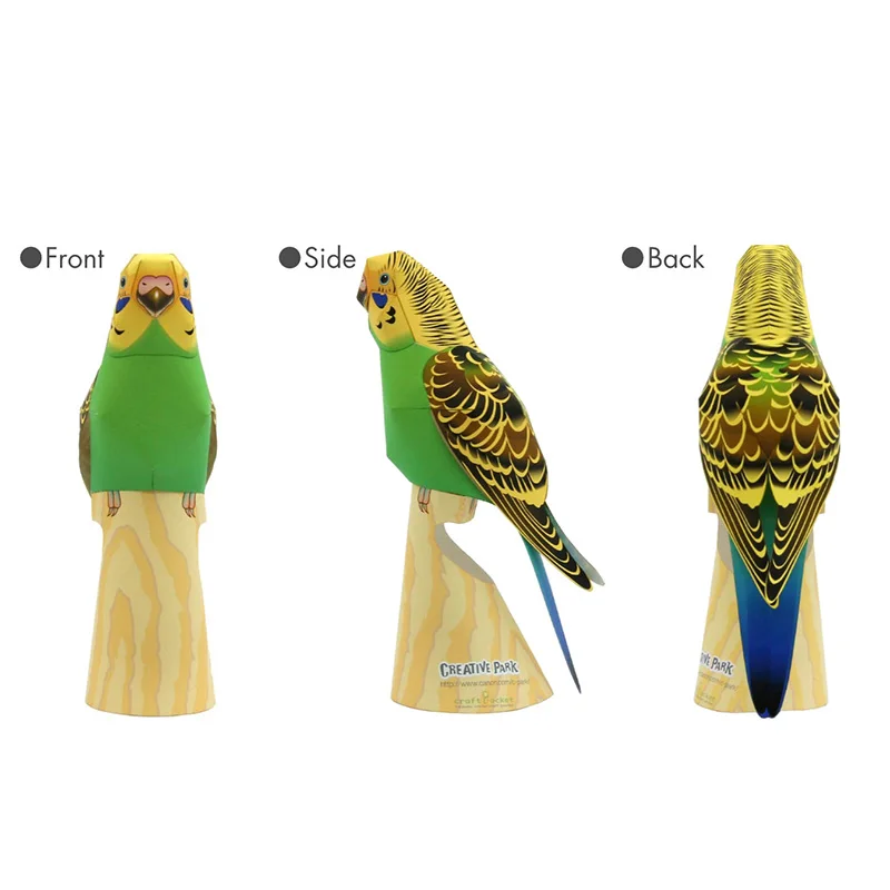 Budgerigar Parrot Bird Handmad - Art Craft Center recensie en prijs