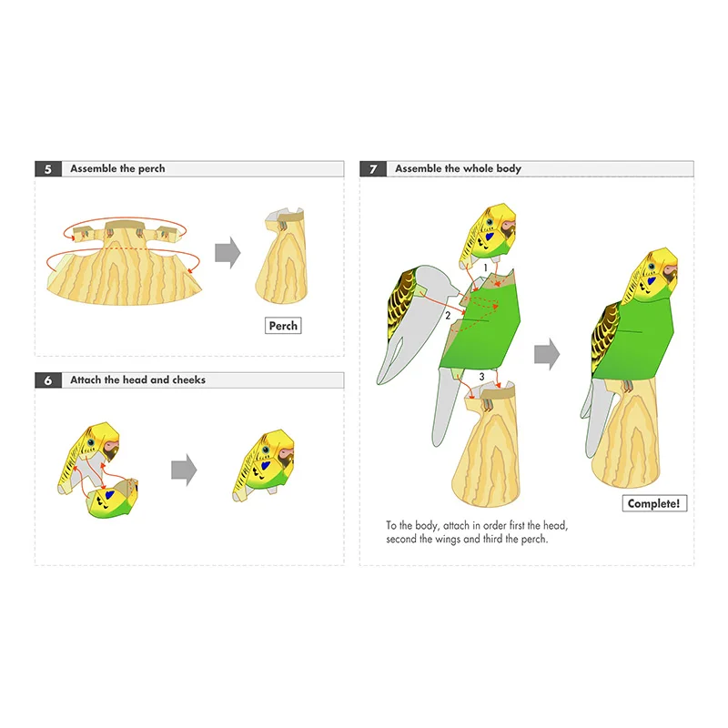 Budgerigar Parrot Bird Handmad - Art Craft Center recensie en prijs