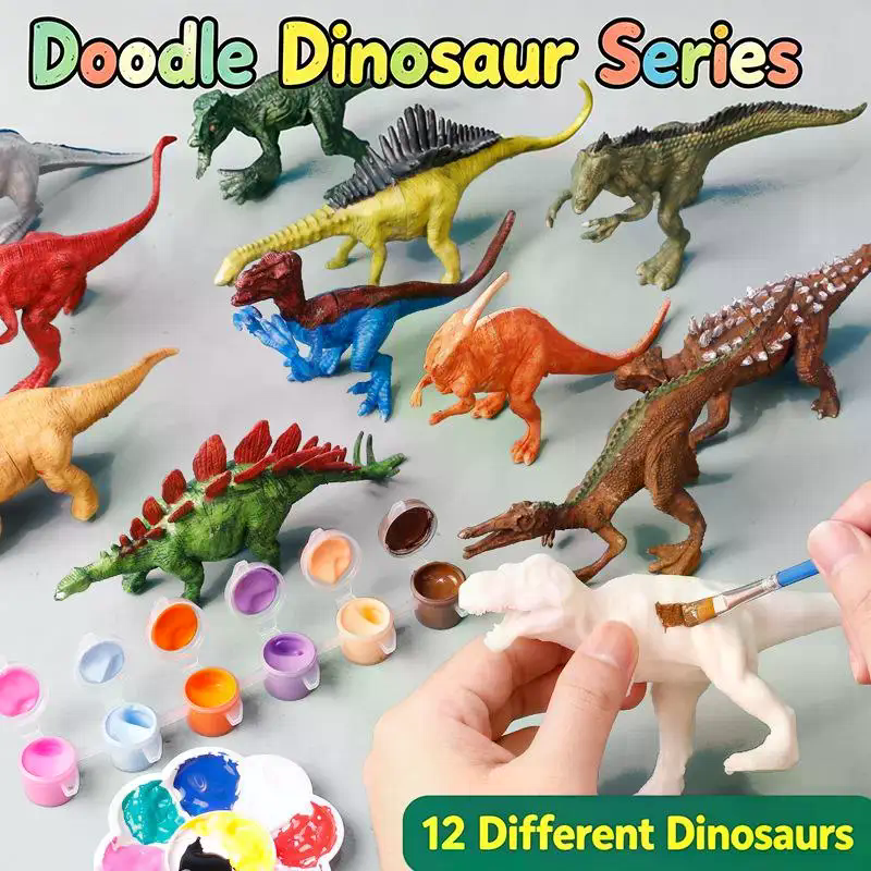 Dinosaur White Embryo Toy Set  - Dinosaur And Craft recensie en prijs
