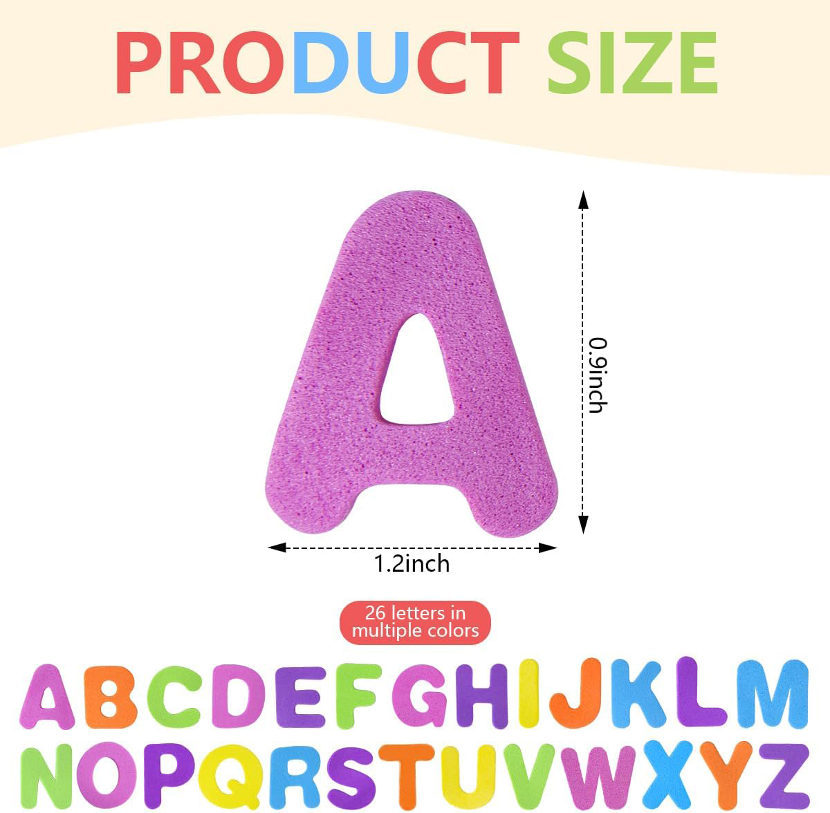 156-468pcs Foam Letter Sticker - Art And Craft Letter Z recensie en prijs