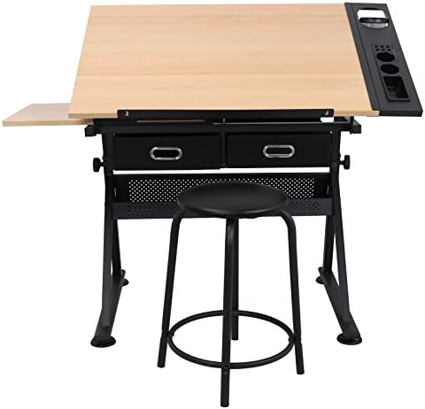 Adjustable Height Drafting Des - Art Craft Wood recensie en prijs