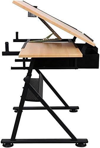 Adjustable Height Drafting Des - Art Craft Wood recensie en prijs