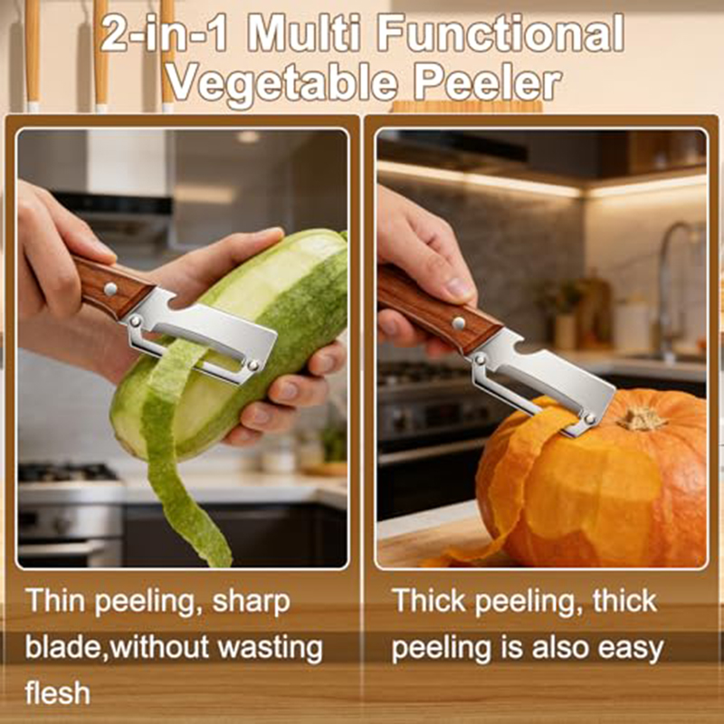 Stainless Steel Kitchen Peeler - Art Craft Wood recensie en prijs