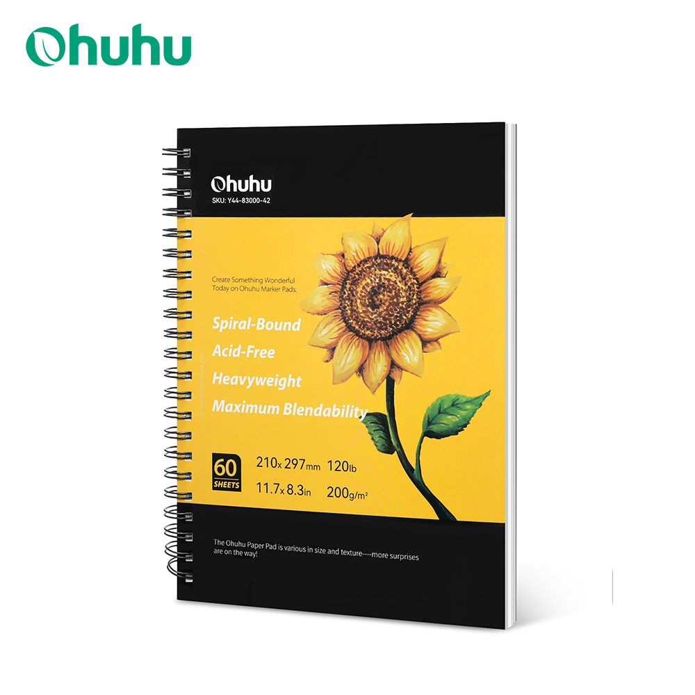 Ohuhu Spiral Bound Marker Pad  - Watercolor Brush Pen recensie en prijs
