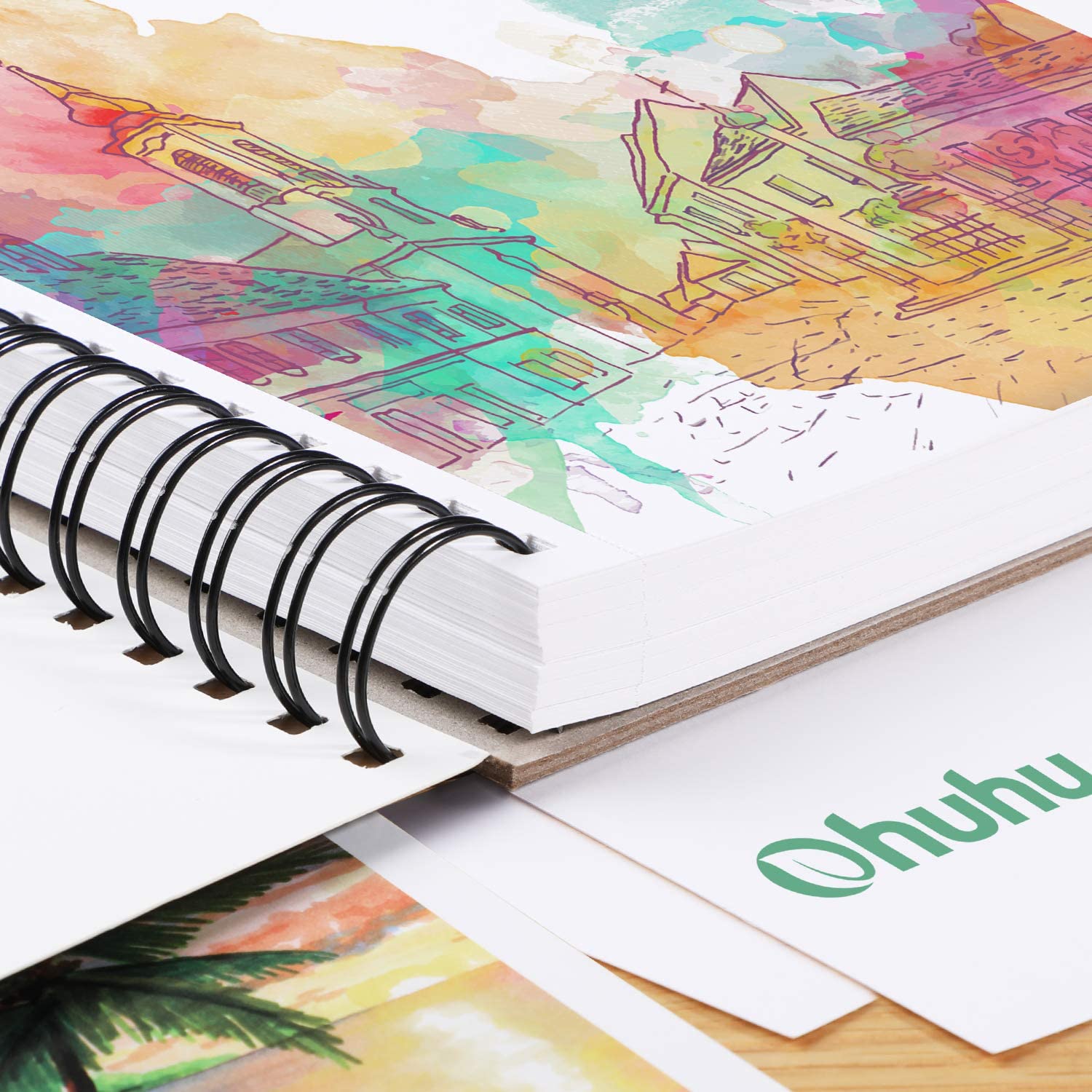 Ohuhu Spiral Bound Marker Pad  - Watercolor Brush Pen recensie en prijs