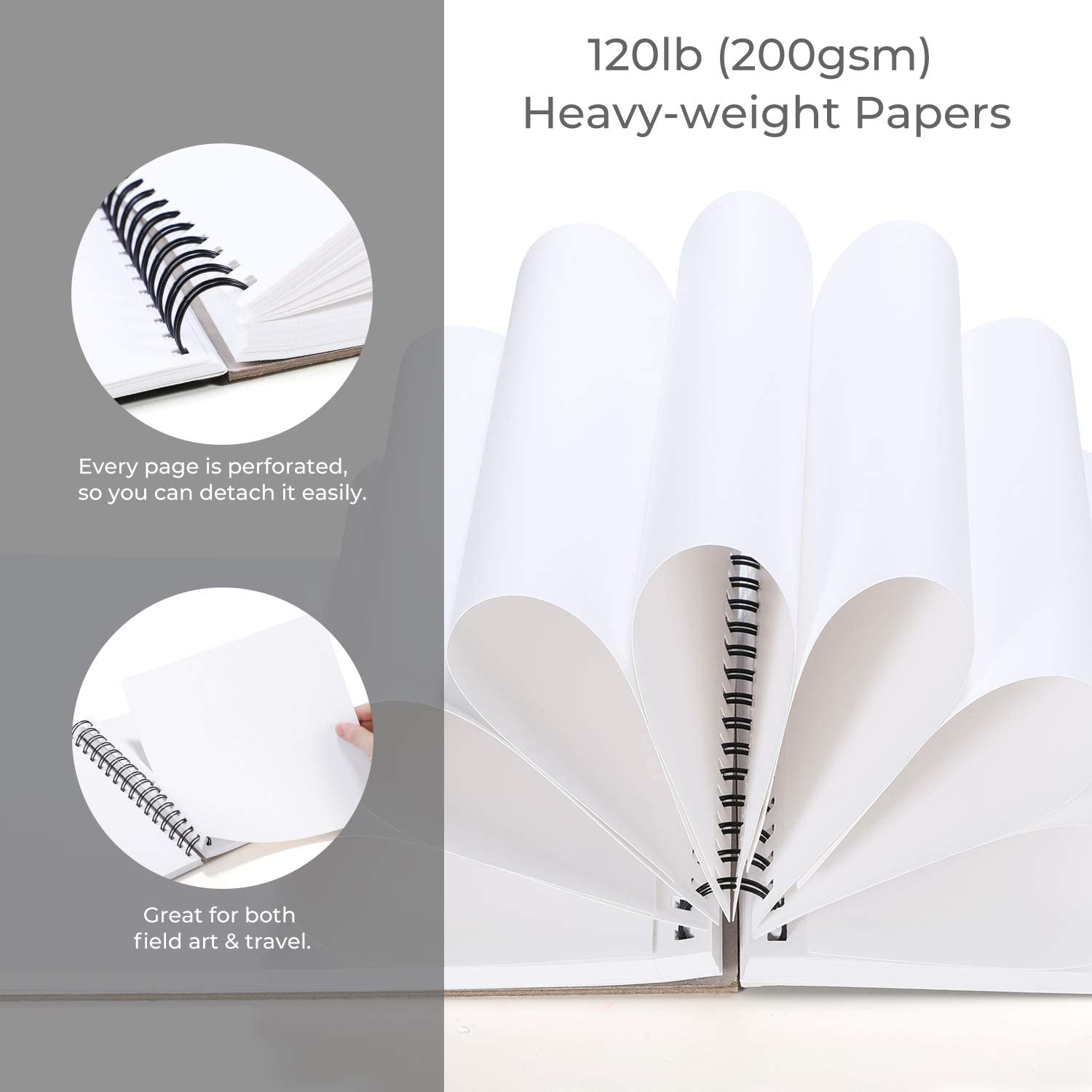 Ohuhu Spiral Bound Marker Pad  - Watercolor Brush Pen recensie en prijs