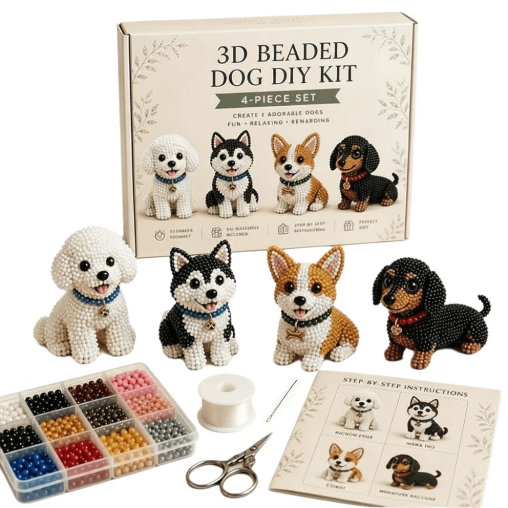 Tiny Beads 3D Beaded Animal Ki - Art Craft And Design recensie en prijs