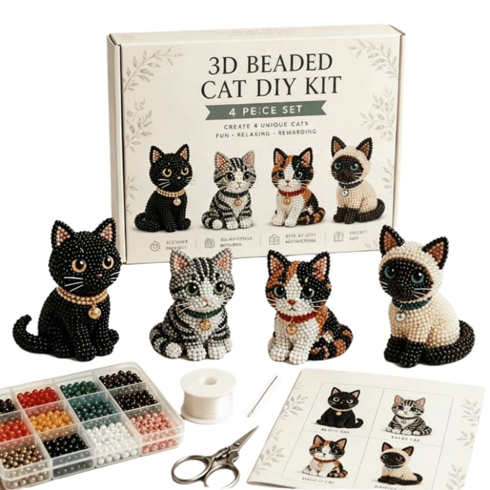 Tiny Beads 3D Beaded Animal Ki - Art Craft And Design recensie en prijs