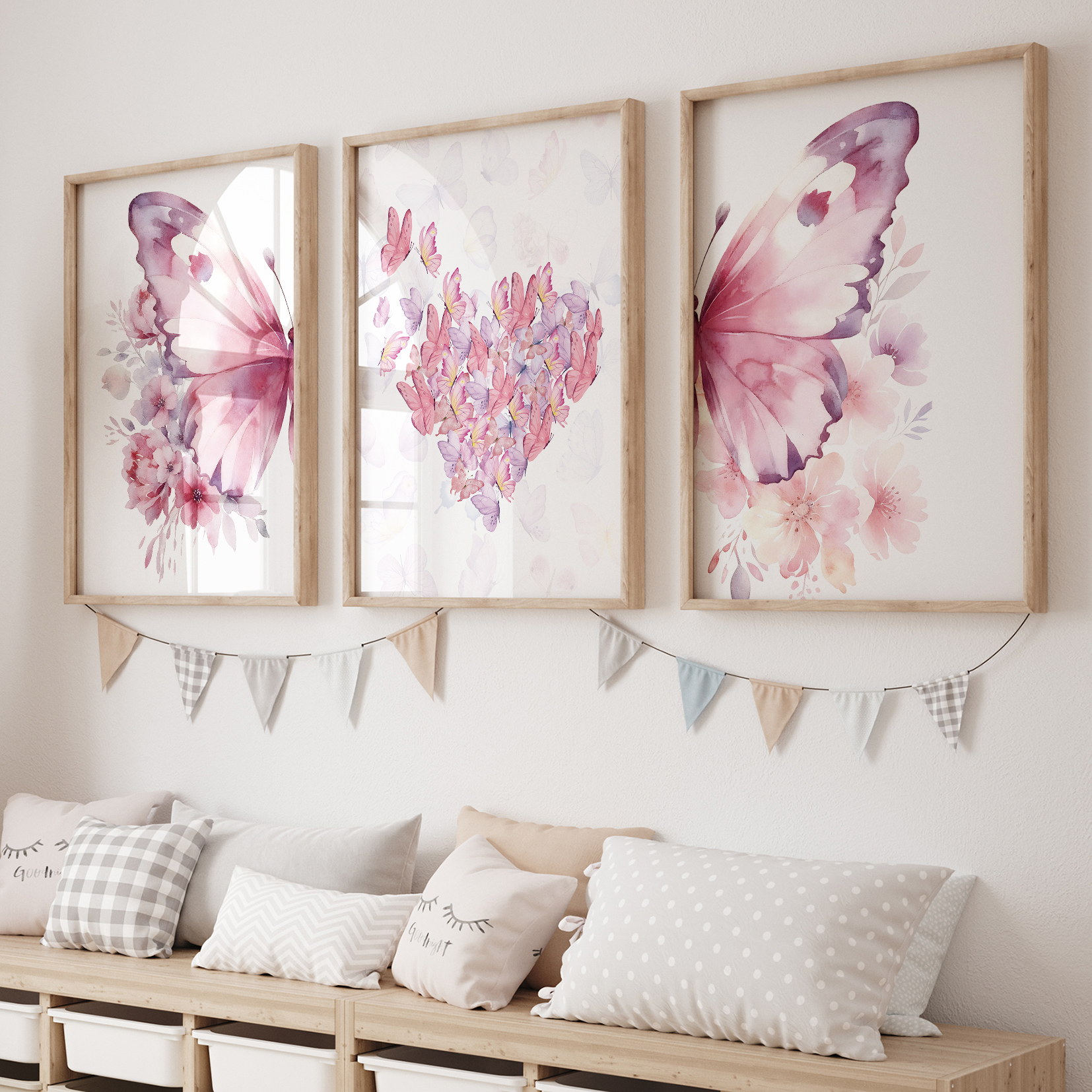 3pcs Cartoon Children Pink Lov - Art Craft Love recensie en prijs