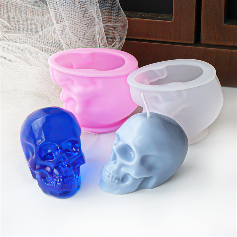 White and Pink Skull Candle Mo - Art Craft Holiday recensie en prijs