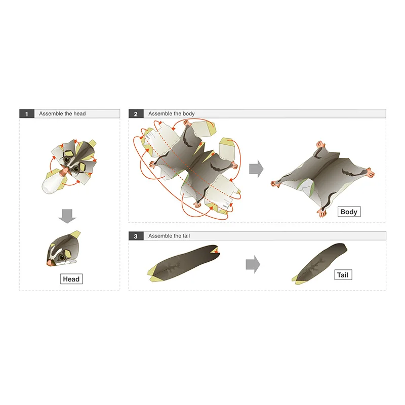 Sugar Glider Flying Mouse Hand - Art Craft Center recensie en prijs