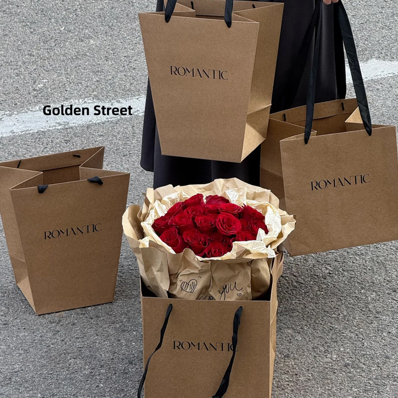 New-style brown kraft paper bo - Art Craft Items recensie en prijs