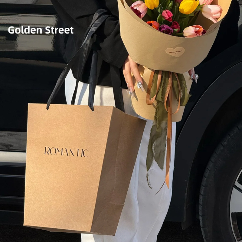 New-style brown kraft paper bo - Art Craft Items recensie en prijs