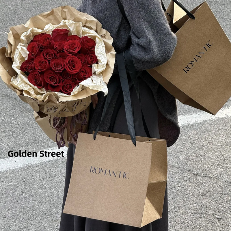 New-style brown kraft paper bo - Art Craft Items recensie en prijs