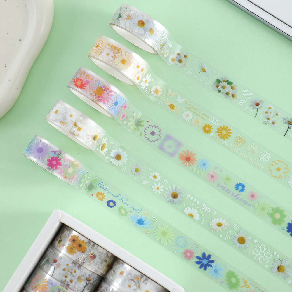 10 Rolls Daisy PET Masking Tap - Art Craft Diy recensie en prijs