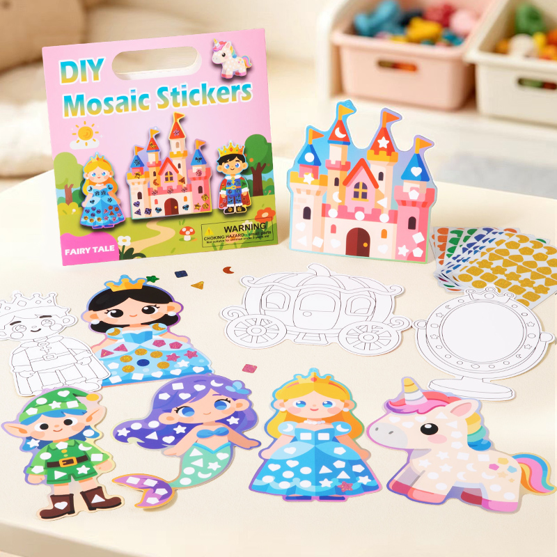 2-in-1 DIY Mosaic Sticker & Co - Dinosaur And Craft recensie en prijs