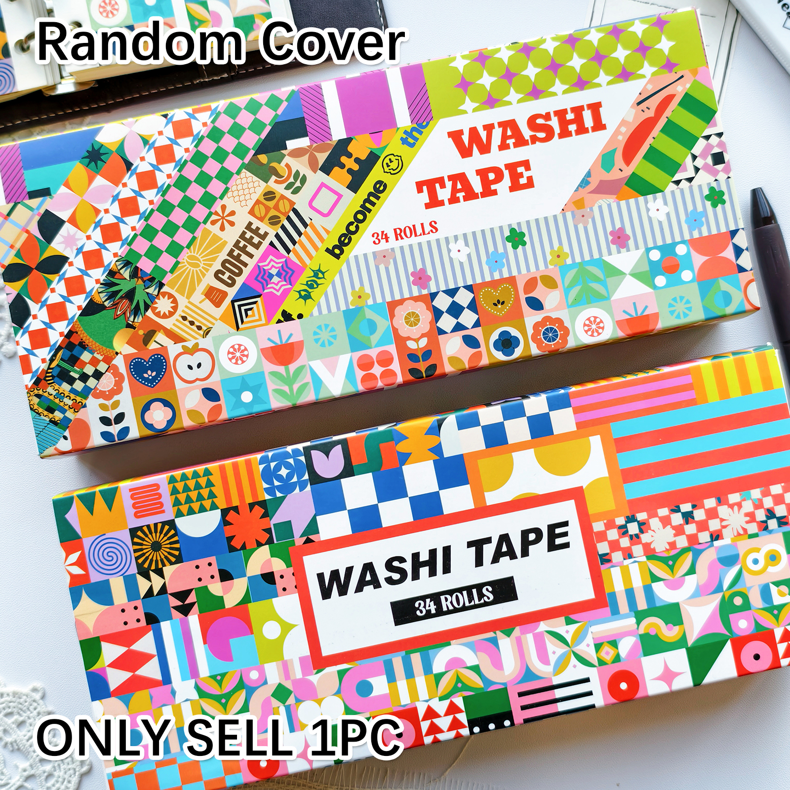 Random Cover 34 Rolls Aestheti - Art Craft And Design recensie en prijs