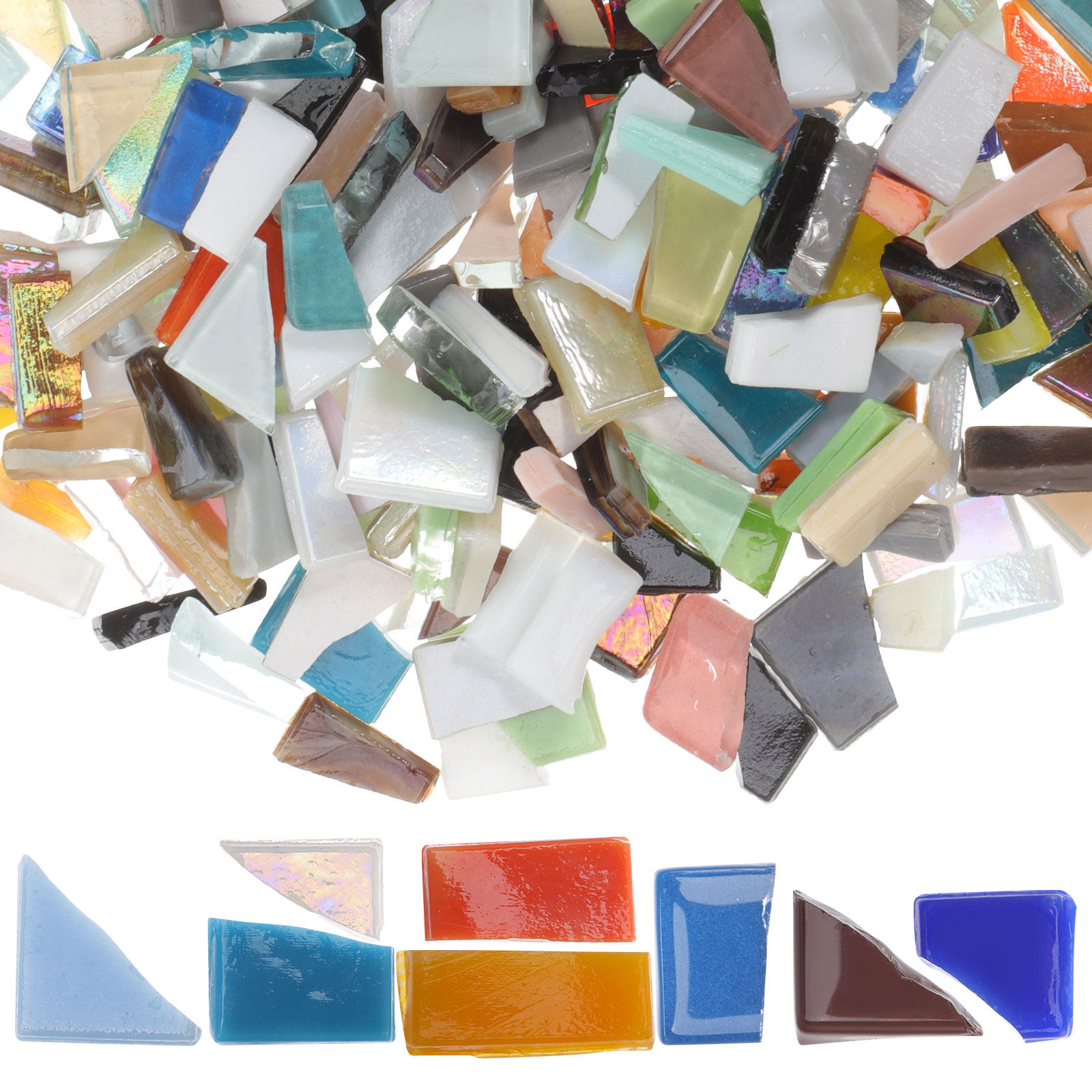 250G DIY Mosaic Glass Pieces I - Mosaic Tile Supply recensie en prijs