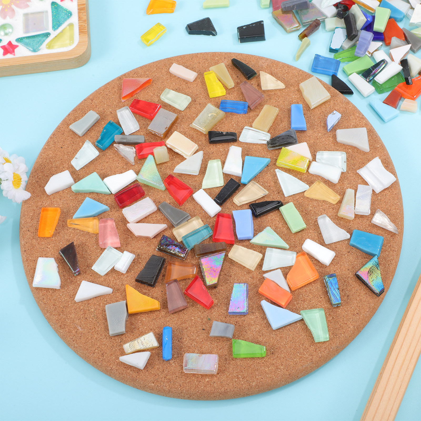 250G DIY Mosaic Glass Pieces I - Mosaic Tile Supply recensie en prijs