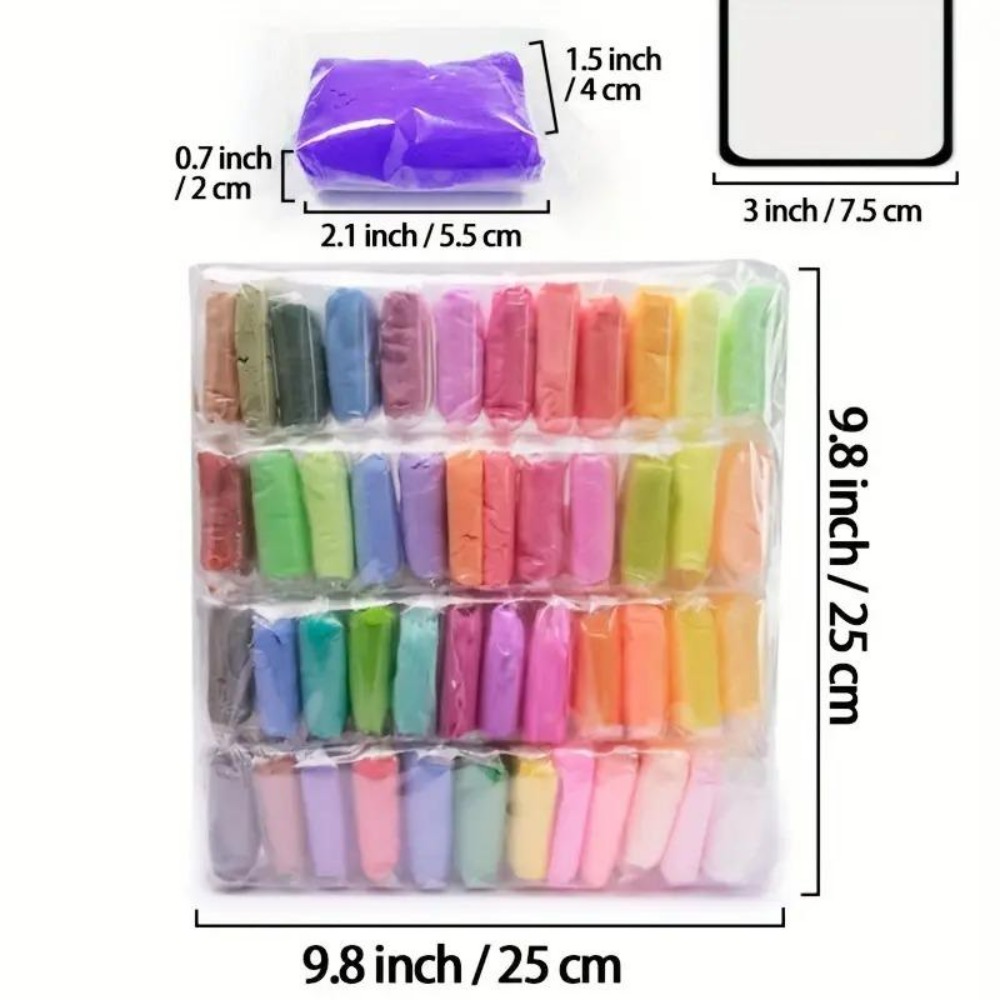48 Colors Air Dry Clay Ultra L - Air Dry Clay recensie en prijs