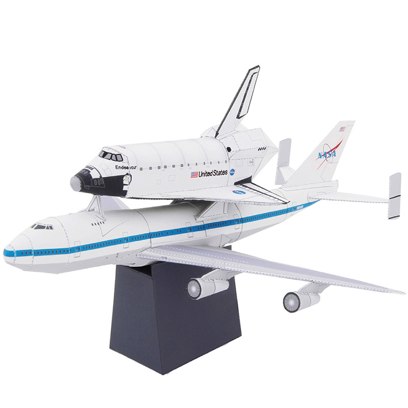 Boeing 747 Shuttle Carrier Air - Art Craft Center recensie en prijs