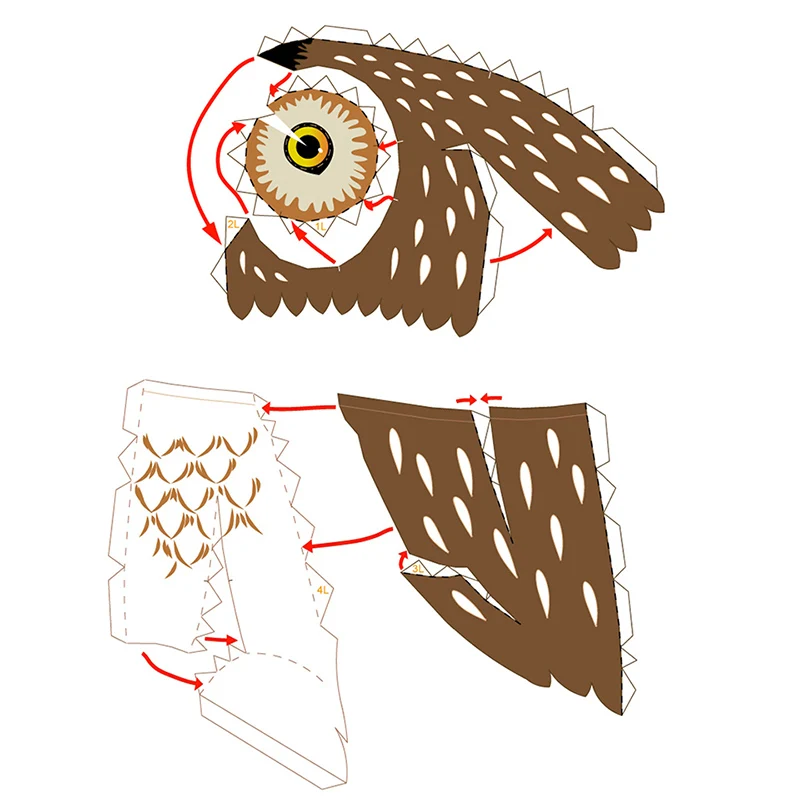 Little Owl Origami Art Mini 3D - Art Craft Center recensie en prijs
