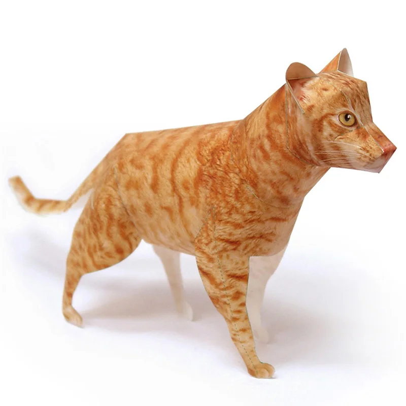 Ocicat Cat Orange Tabby Origam - Art Craft Center recensie en prijs